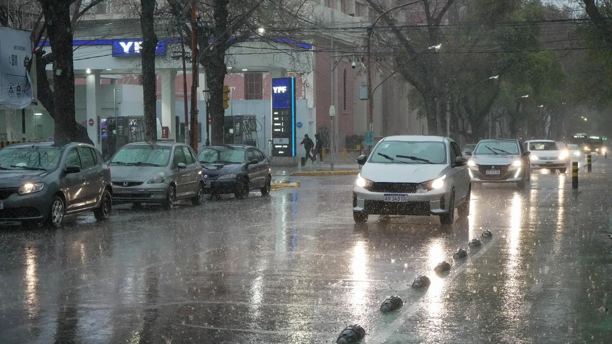 Un diluvio cayó en Mendoza: las zonas más castigadas por la fuerte tormenta