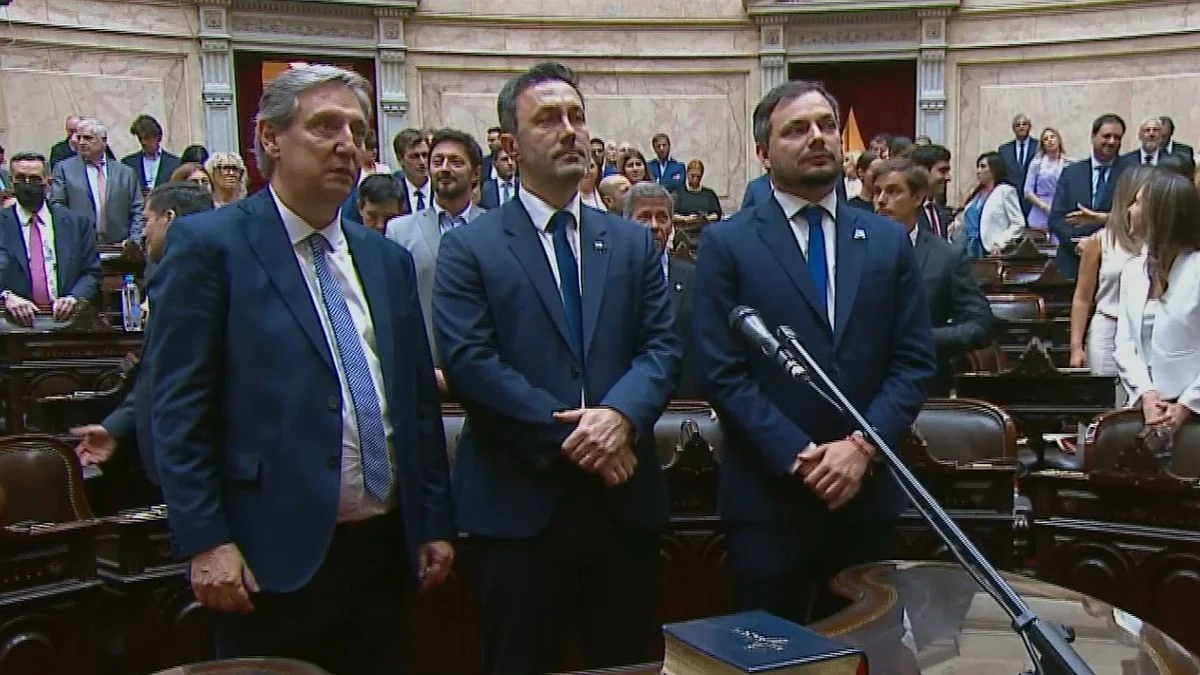 Juraron los diputados mendocinos: la épica sanmartiniana de Luis Petri y la seriedad de Emir Félix