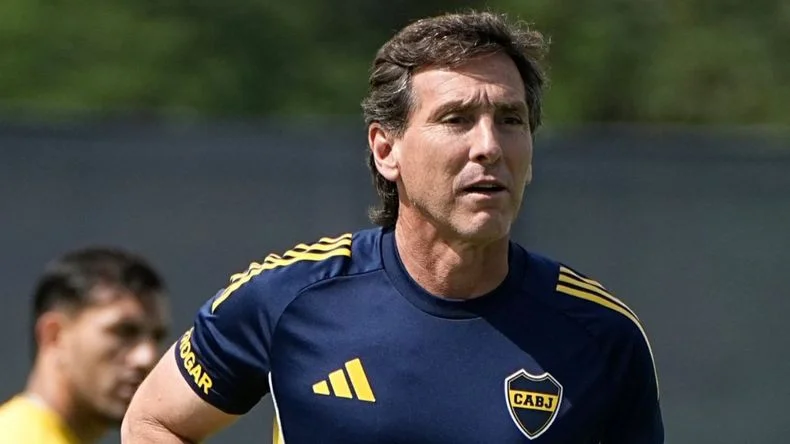 Claudio &Uacute;beda, DT de Boca.&nbsp;