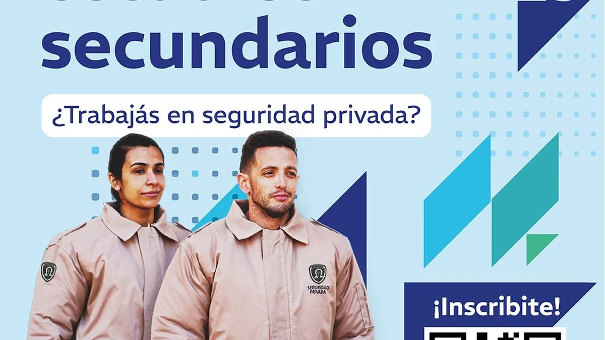 Vigiladores privados podrán terminar la secundaria con facilidades