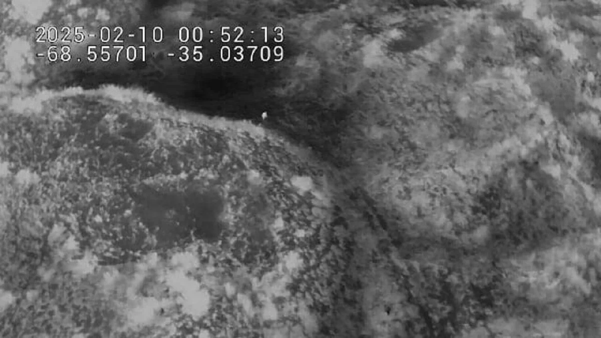 Con drones y una cámara térmica: así fue el rescate de una mujer de 65 años perdida en El Nihuil