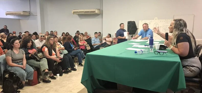Adriana Iranzo, de la c&uacute;pula de ATE.&nbsp;