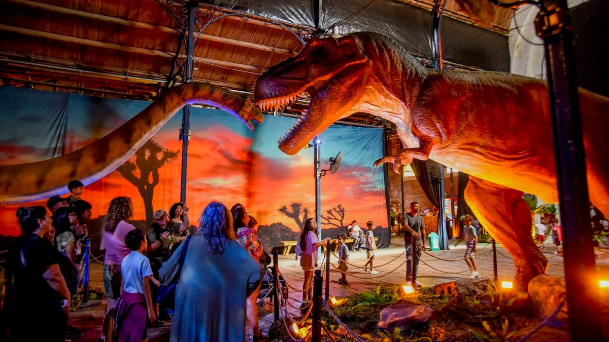 Mendoza recibe la exposición más realista de dinosaurios de toda Latinoamérica