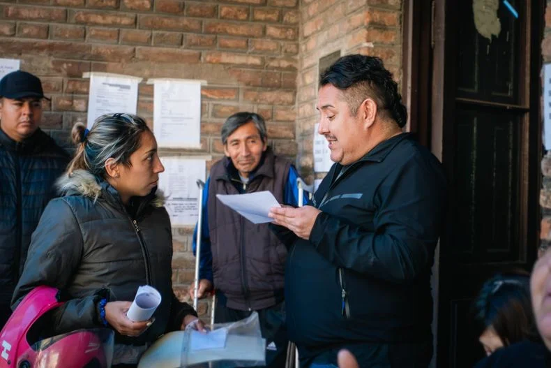 Mario Vargas, delegado de ATE en el Ministerio de Capital Humano. 