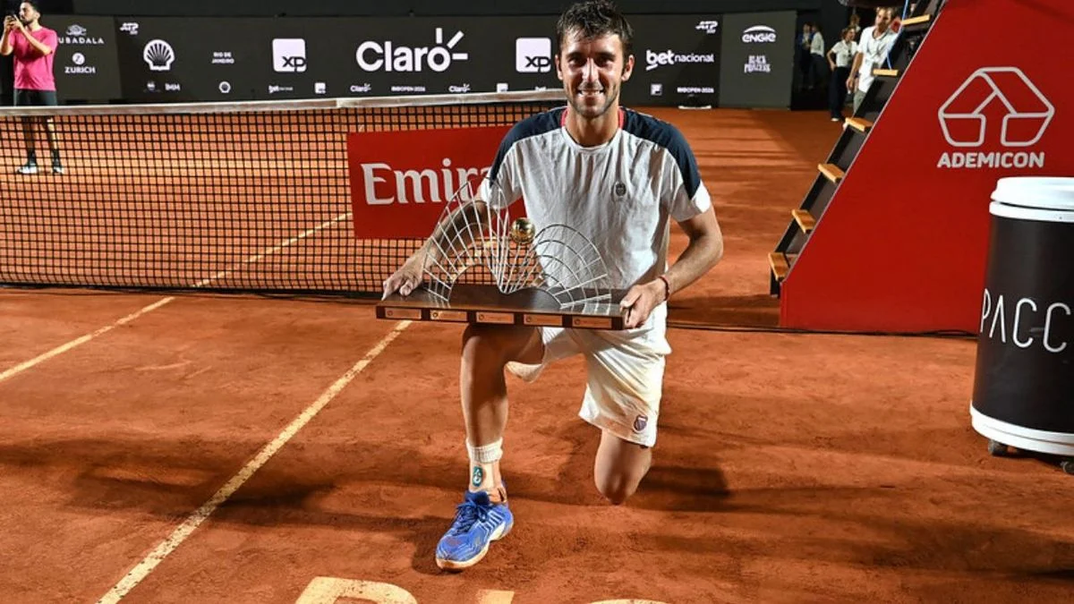 El imparable vuelo de Alcaraz y el festejo argentino: ¿cómo quedó el ranking ATP tras el título de Etcheverry?