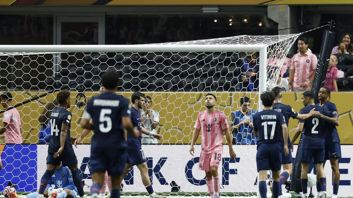 El París Saint Germain aplastó al Inter Miami de Lionel Messi y lo eliminó del Mundial de Clubes