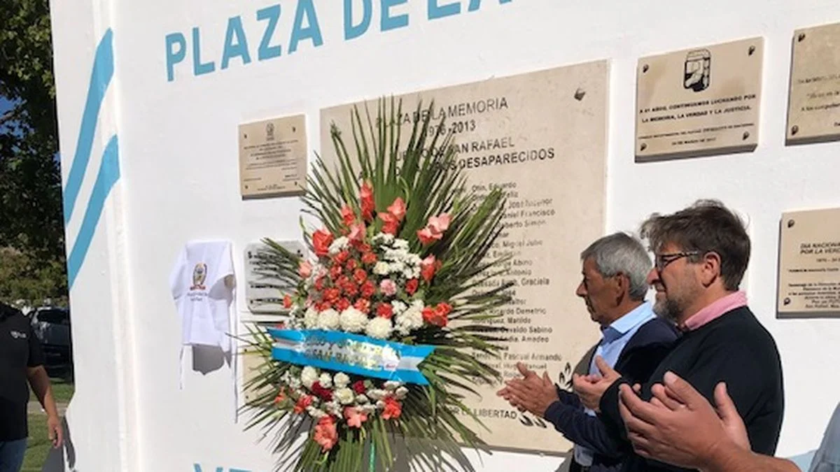 Acto por el Día de la Memoria en San Rafael: emoción y críticas a mensajes "negacionistas"