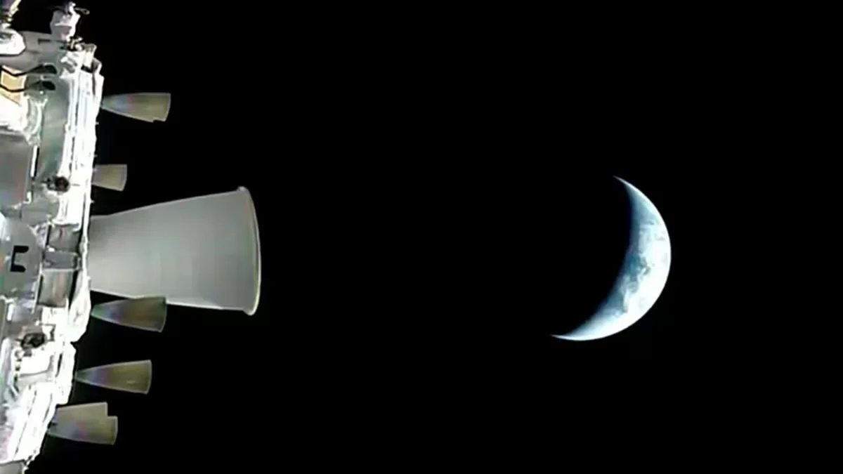 Artemis II se encuentra a mitad de camino a la Luna