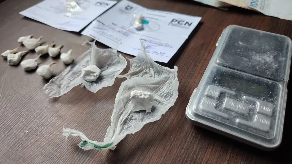 Hallaron casi 7 gramos de cocaína en una casa de un barrio considerado 'peligroso' en San Rafael