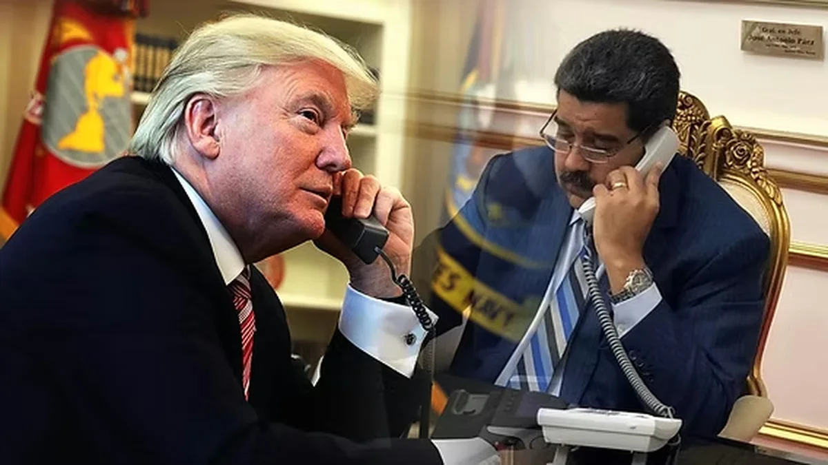 Trump habló con Maduro en medio de la fuerte tensión entre Estados Unidos y Venezuela