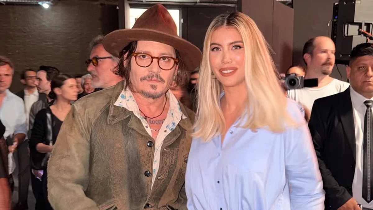 Después de posar con Wanda, Johnny Depp reconoció "no tener idea" quién es Mauro Icardi