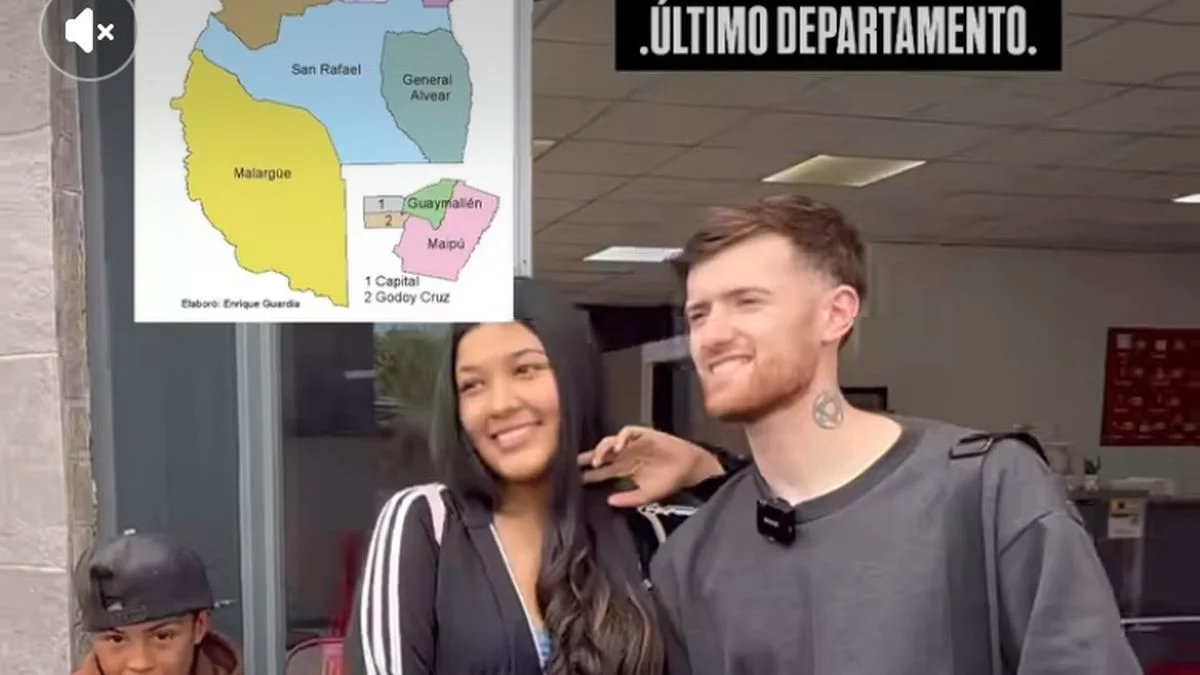 El influencer ruso Parviz visitó San Rafael y General Alvear: la historia del regalo a una moza