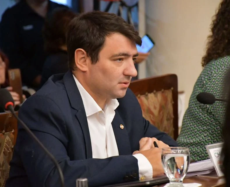 Ezequiel Genovese, presidente de la comisi&oacute;n de Interpretaci&oacute;n Normativa en el HCD de Guaymall&eacute;n.&nbsp;