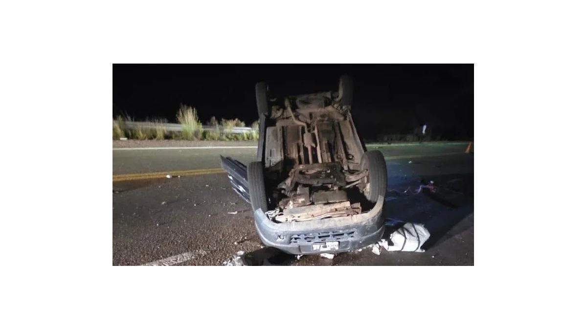Otro grave accidente en ruta 7: un herido en estado crítico tras un vuelco en Agua de las Avispas