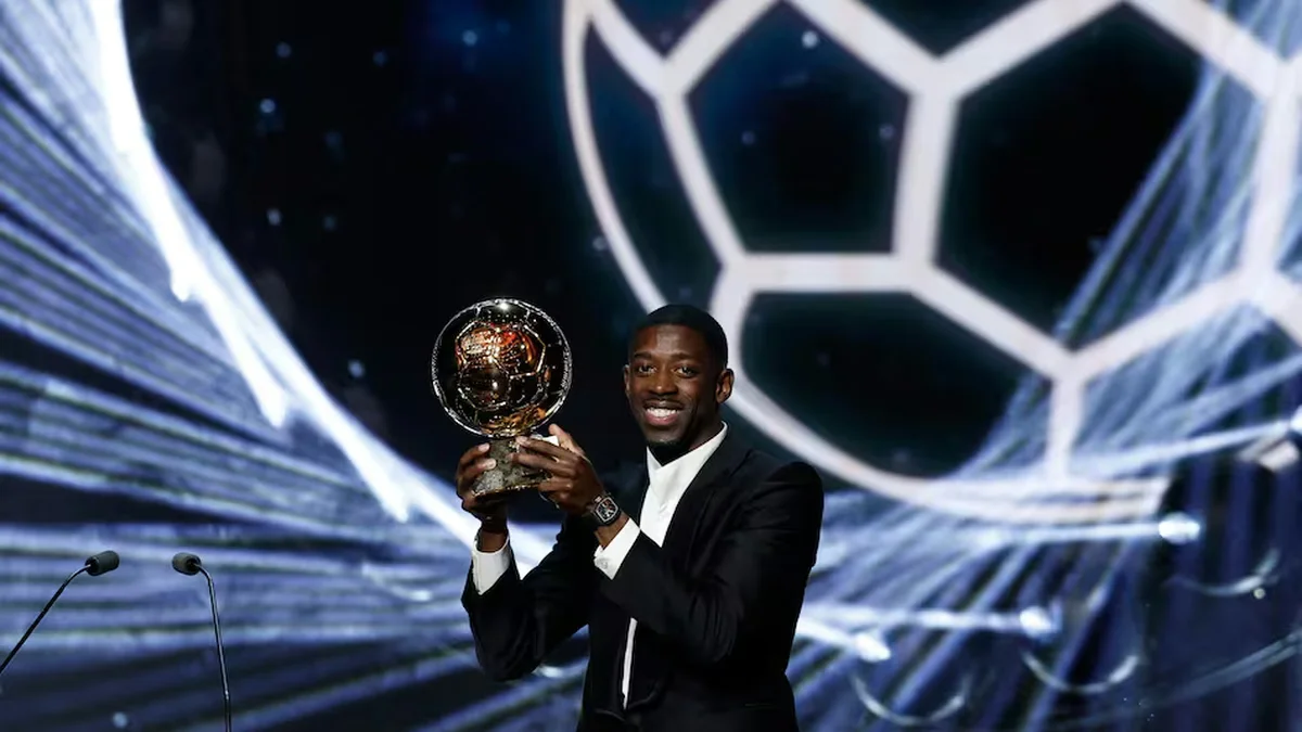 Fin del misterio: Ousmane Dembélé ganó el Balón de Oro y se coronó como el mejor futbolista del planeta