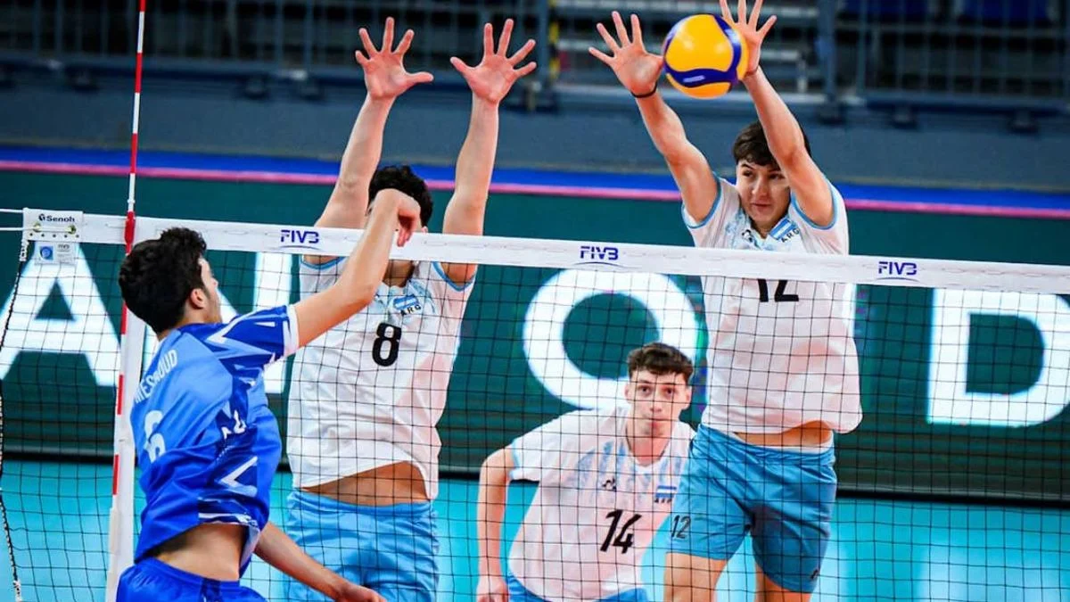 Vóley: la destacada actuación de Emiliano Molini en el Mundial U21