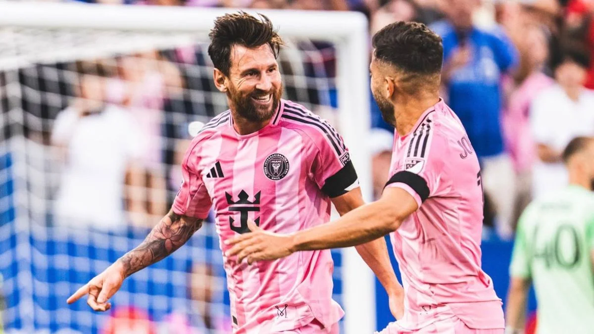 Lionel Messi volvió con todo en la MLS: su insólito blooper y un doblete mágico en la goleada de Inter Miami