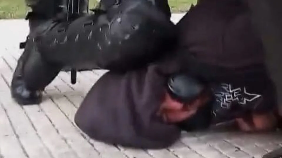 El video que dio la vuelta al mundo: brutal detención de un fotógrafo de Amnistía en la marcha de jubilados