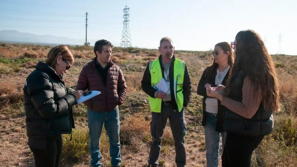 Infraestructura junto a Las Heras y Luján de Cuyo inspeccionaron zonas del Piedemonte