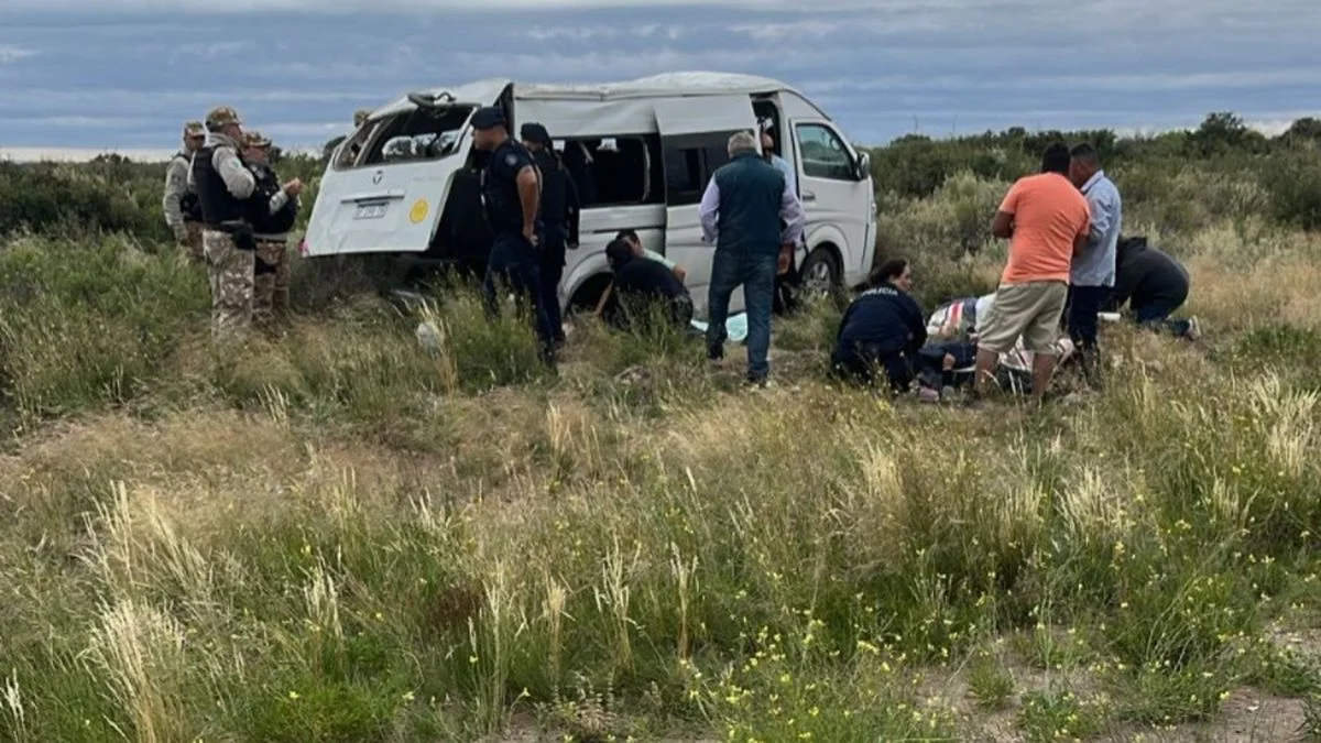 Accidente en la ruta: un contingente de religiosos salvó su vida de milagro