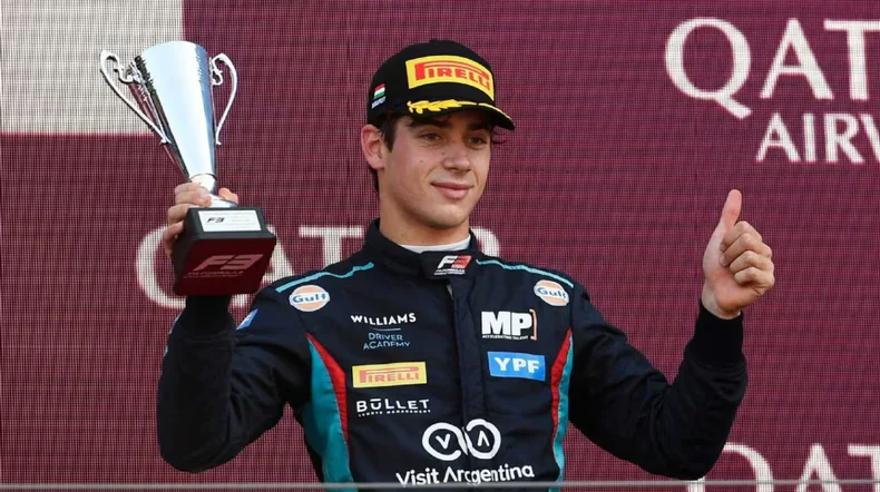 Franco Colapinto tuvo un exitoso paso por la F3.