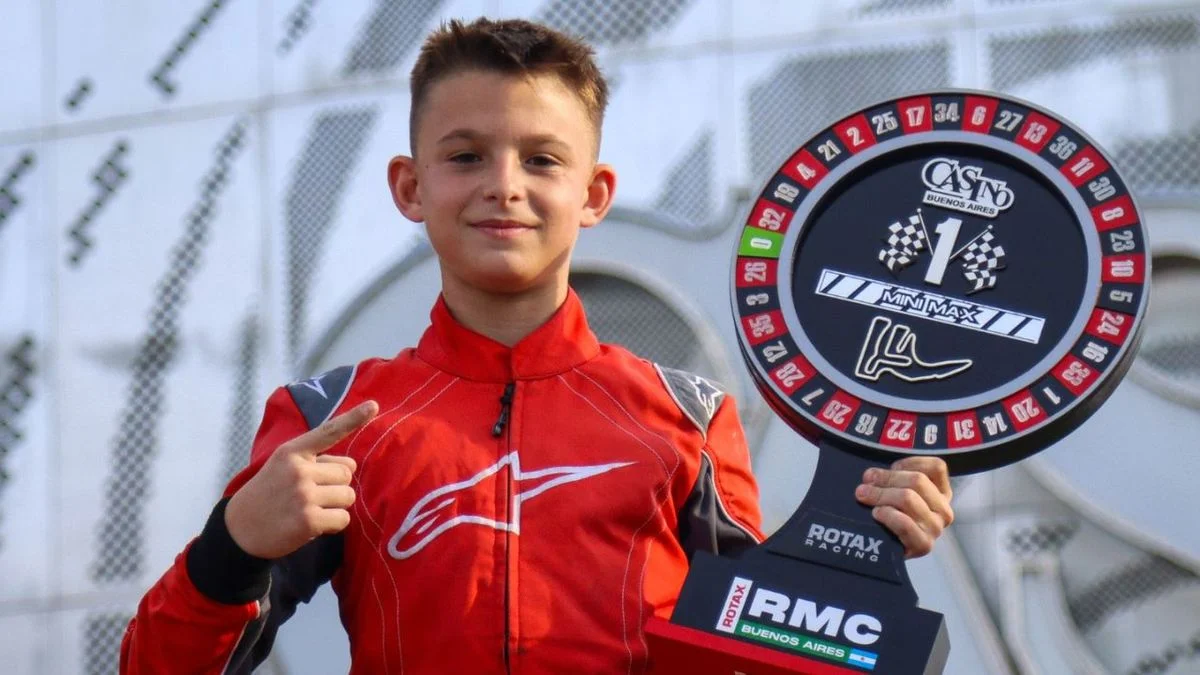 Karting: Mateo Álvarez Storni se consagró campeón del Trofeo de Primavera de la Rotax Argentina