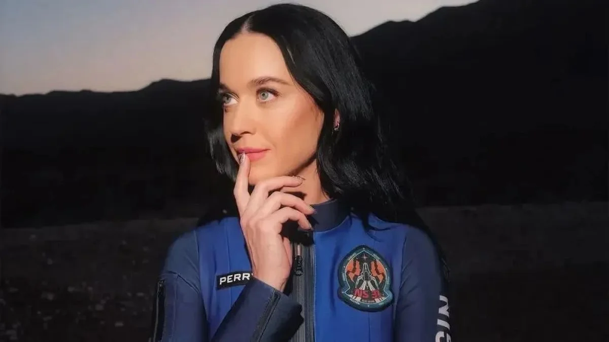 Katy Perry se convirtió en la primera estrella pop en llegar al espacio