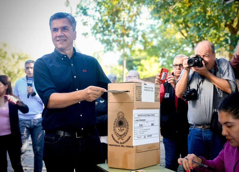 Leandro Zdero, gobernador de Chaco que hizo alianza con La Libertad Avanza.&nbsp;