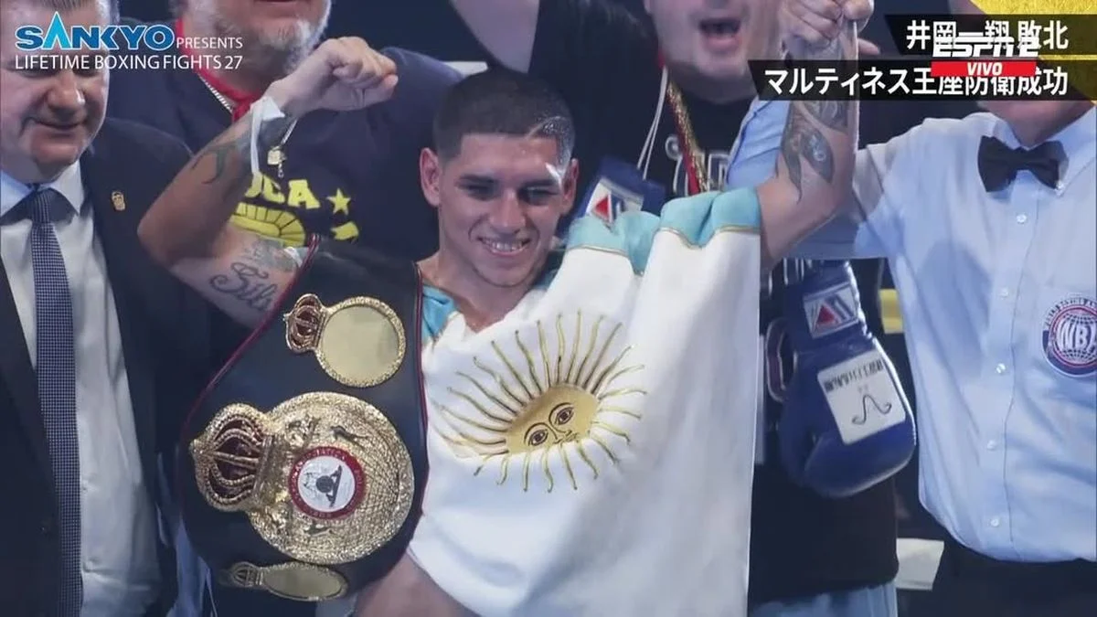 Argentina, en la cima del boxeo: el Pumita Martínez retuvo el título AMB tras una dura pelea ante Kazuto Ioka