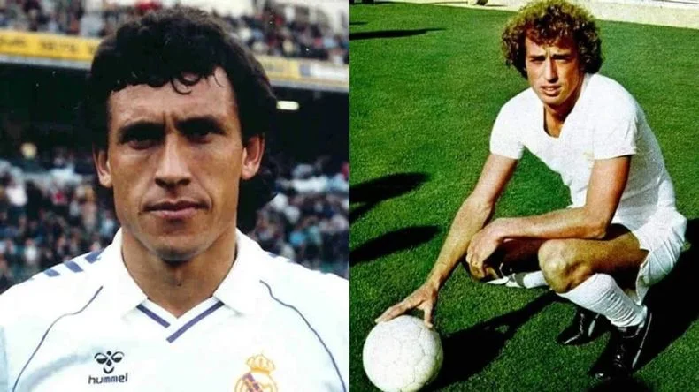 Jorge Valdano y Quique Wolff.