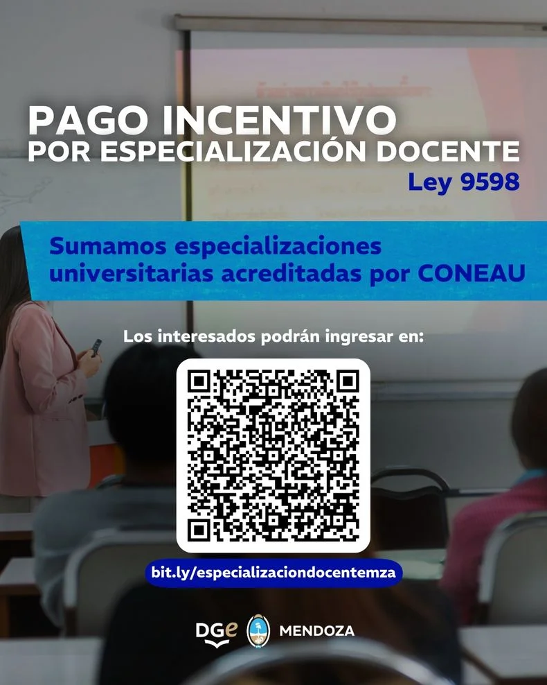 Los docentes que quieran acreditar especializaciones ya pueden cargar el formulario.&nbsp;