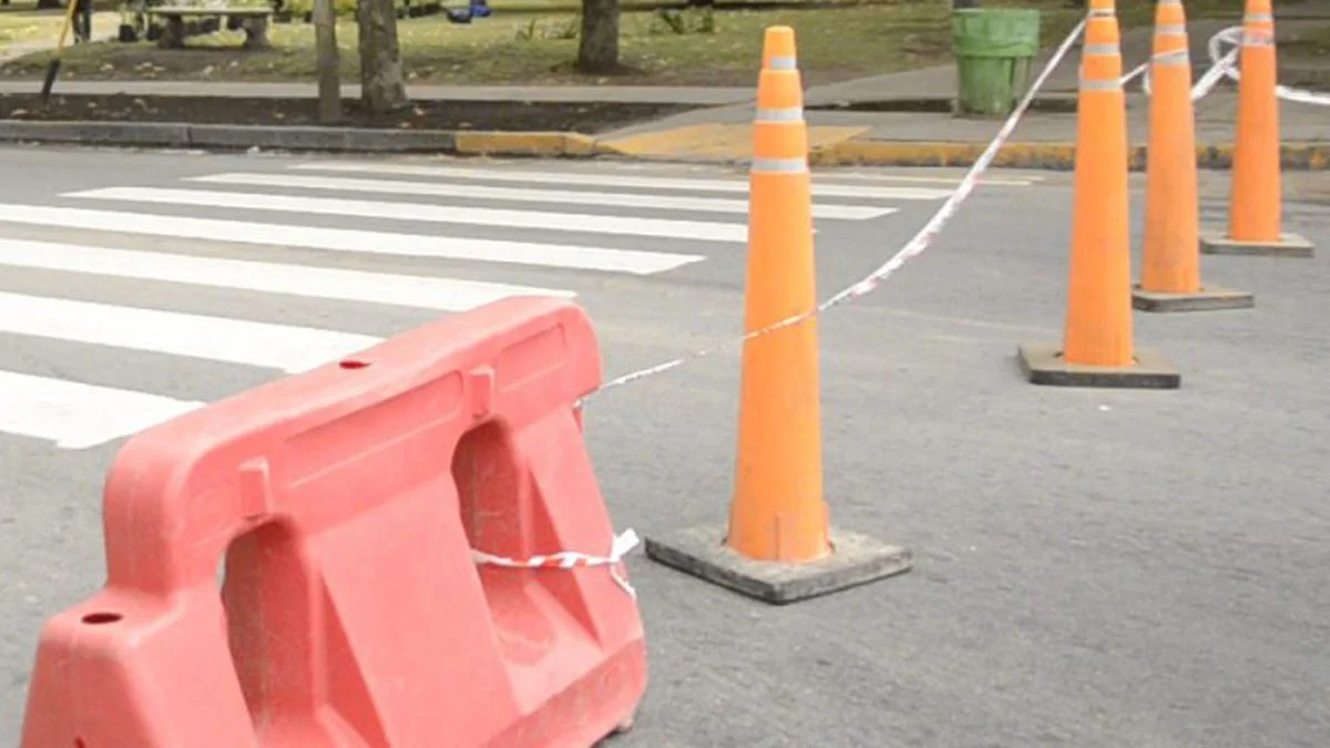 Nuevo corte de tránsito en Loria Oeste por obras de ampliación del Metrotranvía
