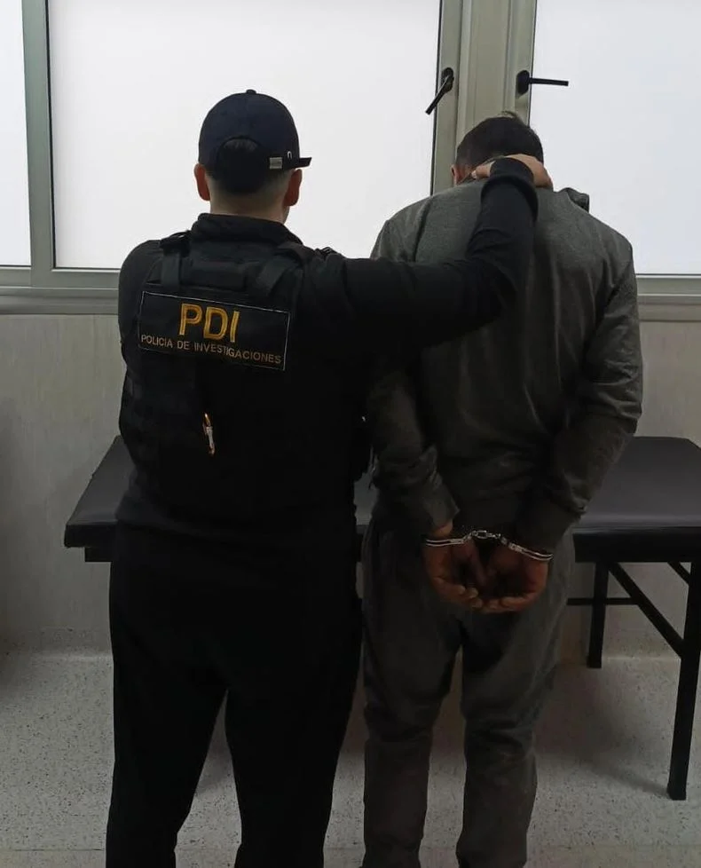 El detenido.