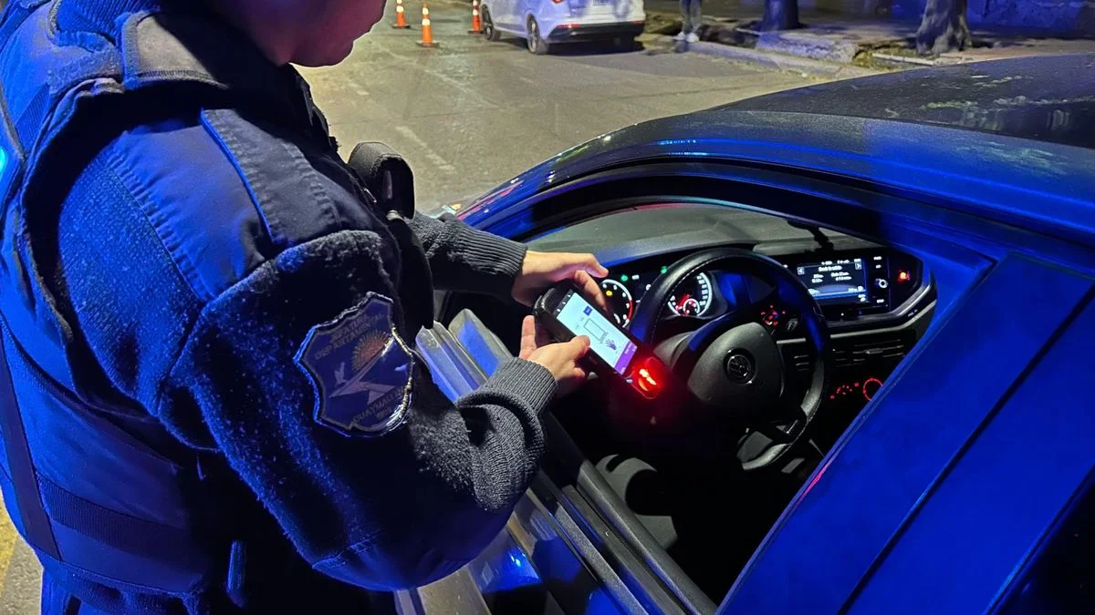 Guaymallén: otro conductor detenido por alcoholemia positiva en un control vial