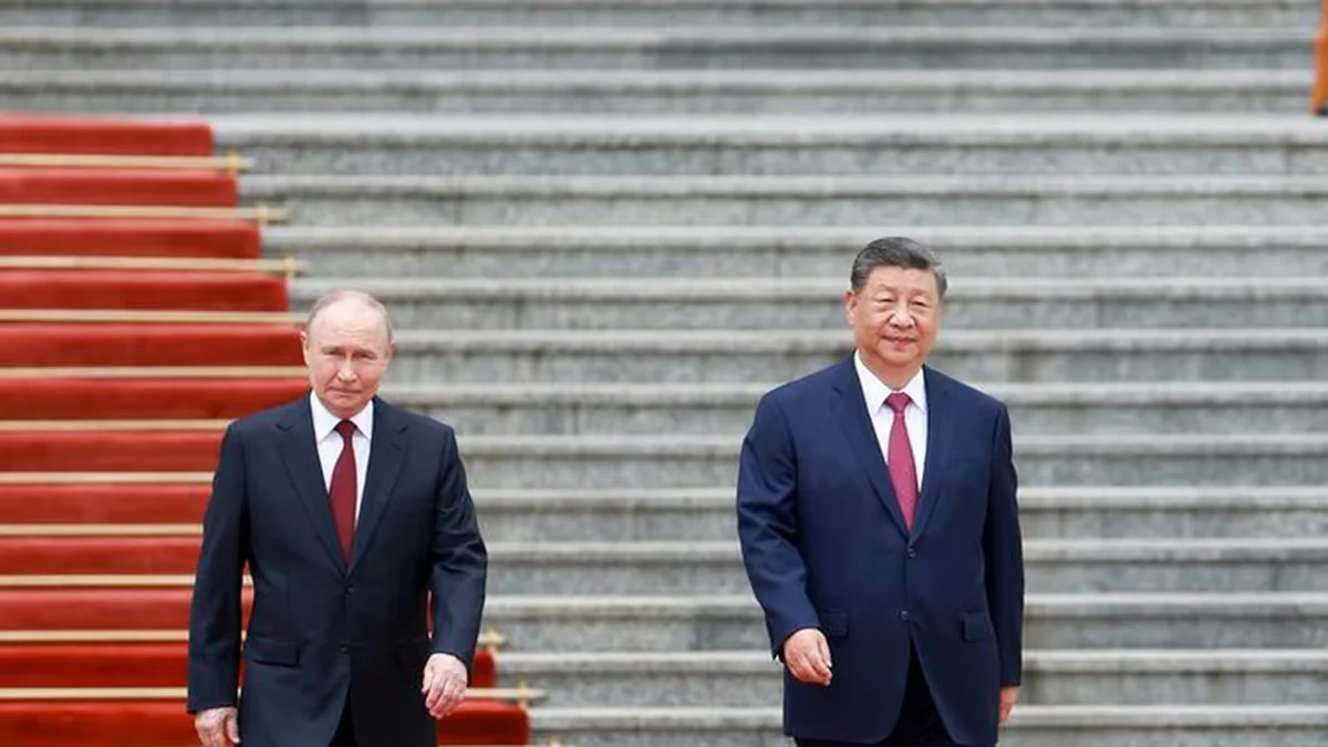 En medio de la guerra: Xi Jinping y Putin se reunieron en China y acordaron "vecindad" y "cooperación"