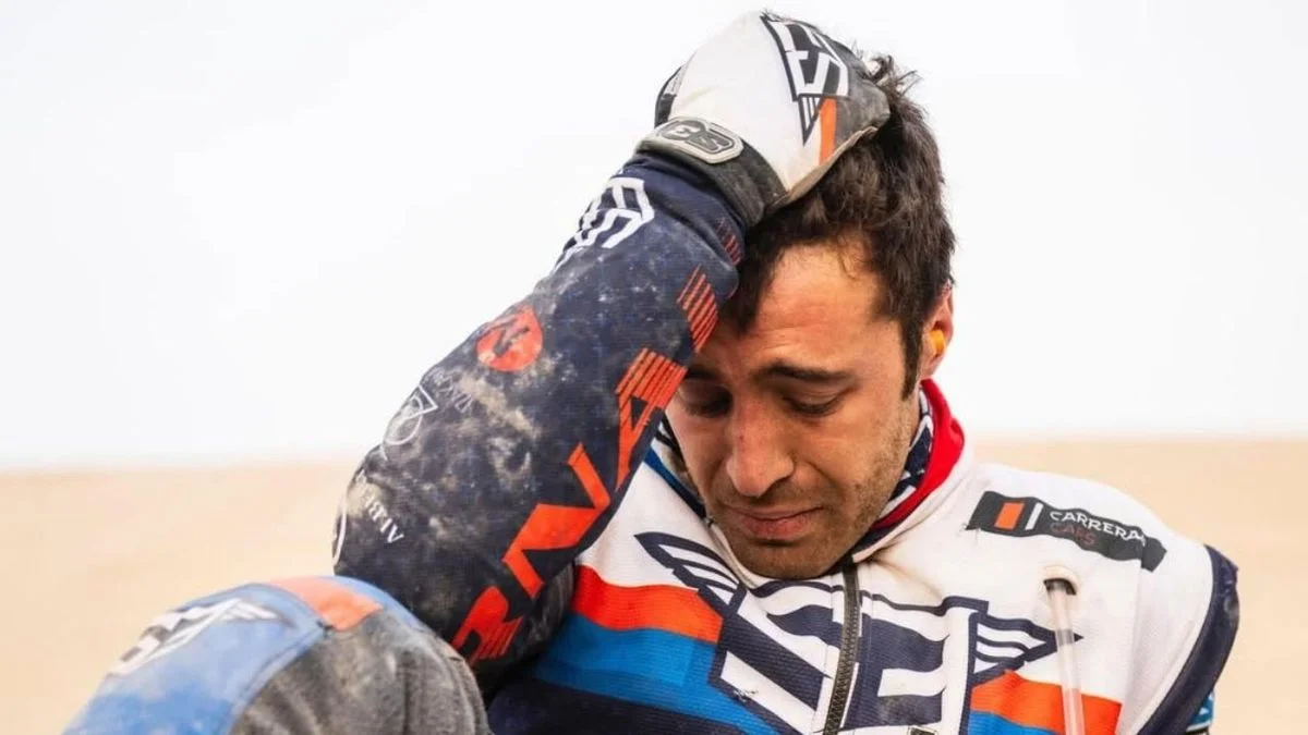 El video que duele: el drama de Arnau Lledó y el rescate en helicóptero que estremeció al Rally Dakar