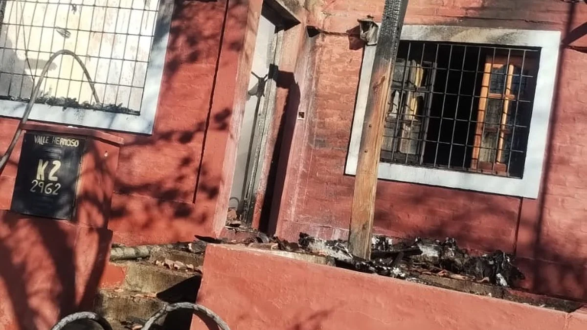 Incendio en Las Heras: cómo es el estado de salud del joven que sufrió quemaduras en el 40% del cuerpo