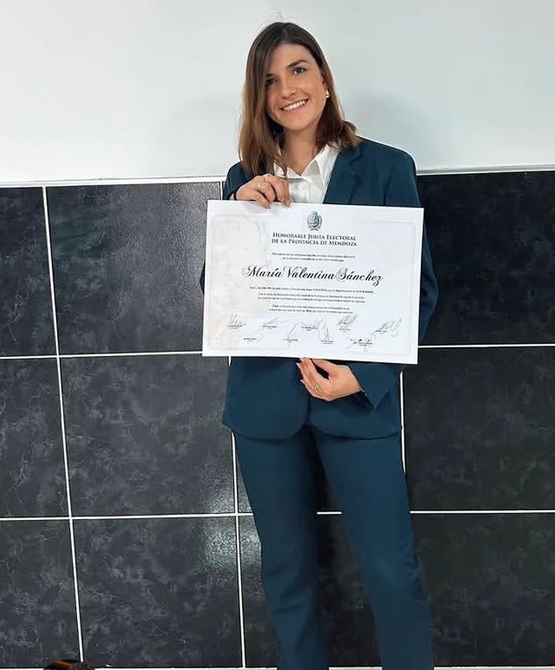 Valentina Sánchez, de la Libertad Avanza.