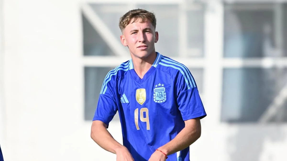 Santino Andino convirtió en la victoria de Argentina ante Chile y llega afilado al Sudamericano