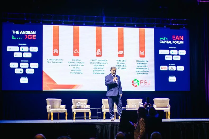 Fab&iacute;an Gregorio, CEO de la minera San Jorge.