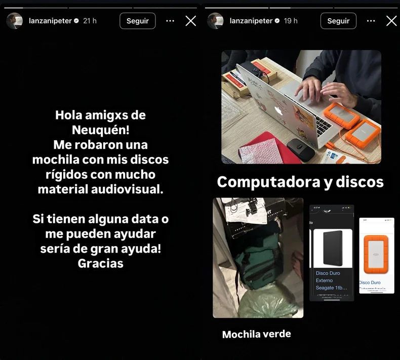El desesperado pedido de ayuda de Peter Lanzani