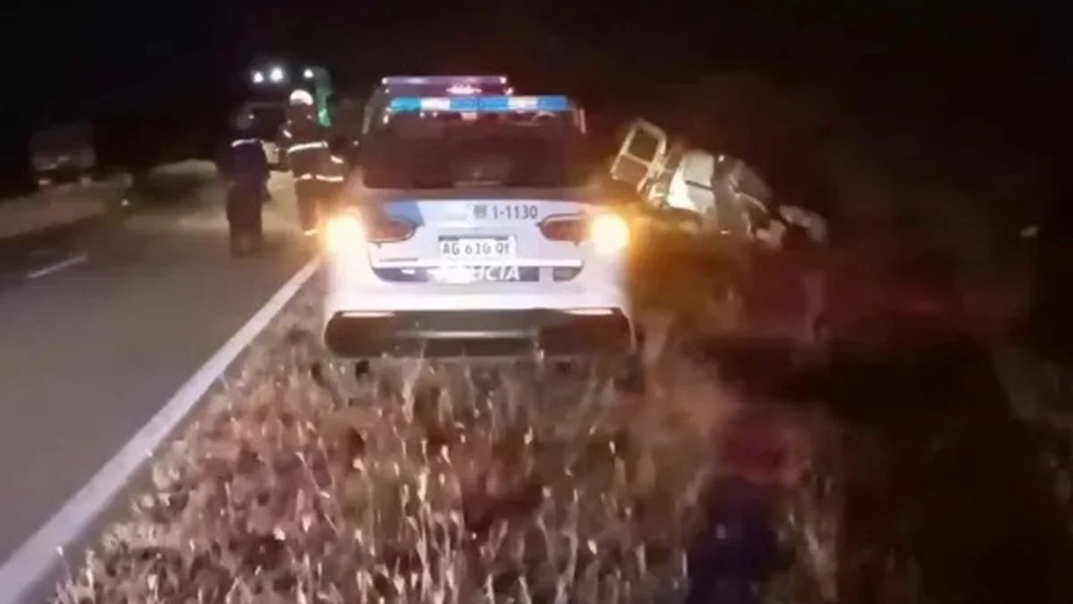 Una familia de San Rafael sufrió un grave accidente en San Luis: murieron una mujer y su hija