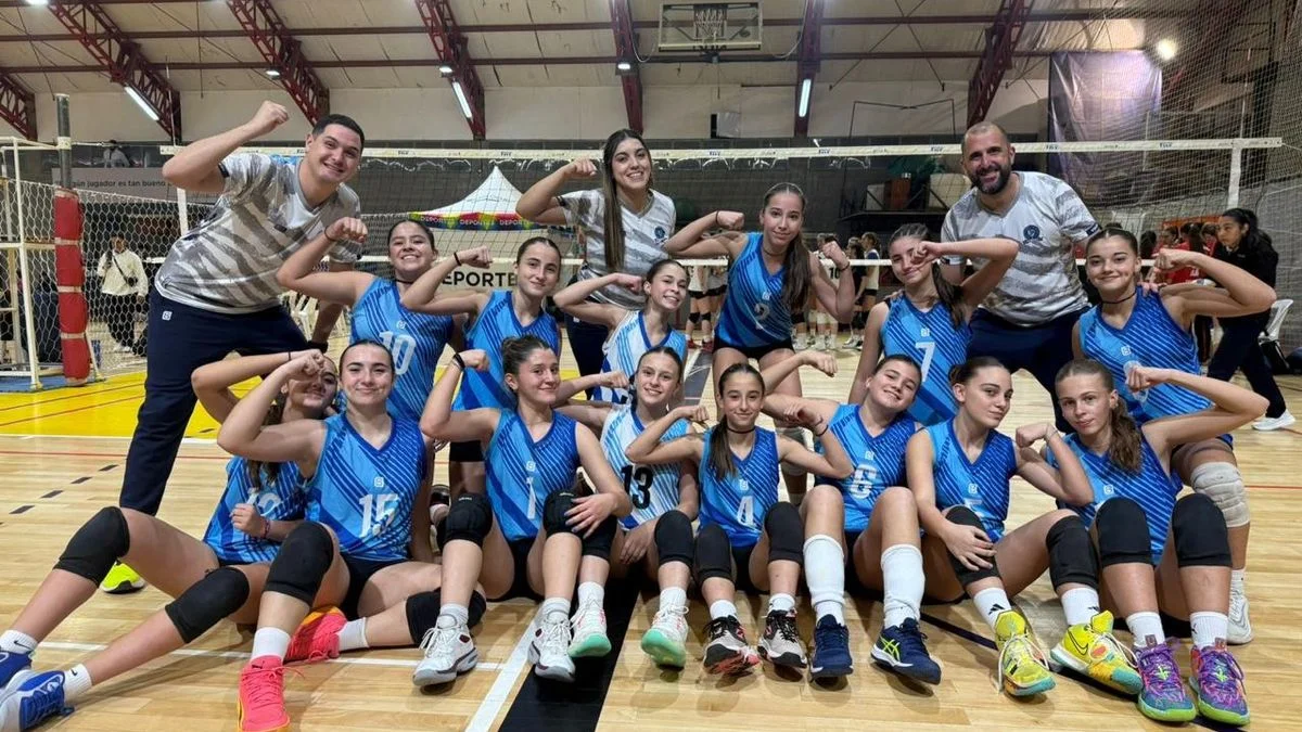 La Selección de Mendoza de vóley cerró su participación en el Sub 14