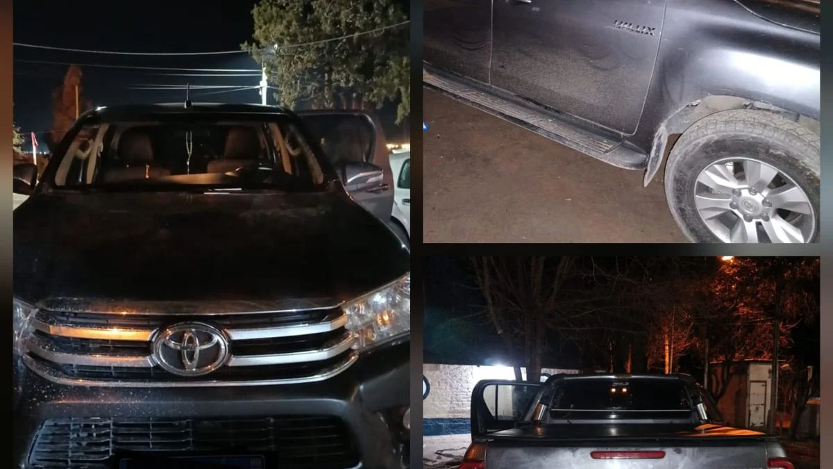 Detienen a cordobeses acusados por varios robos en Cacheuta y recuperan una camioneta sustraída