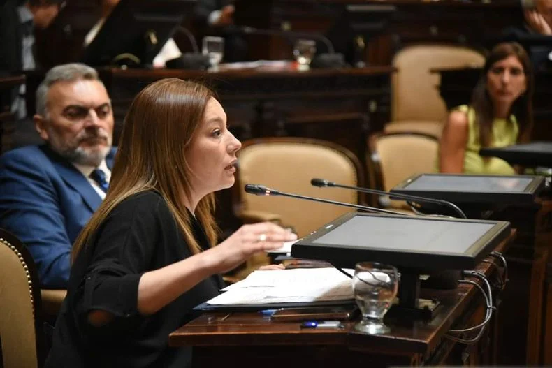 La senadora Adriana Cano (PJ) se enoj&oacute; por la actitud de Cambia Mendoza ante el esc&aacute;ndalo por la criptomoneda.&nbsp;