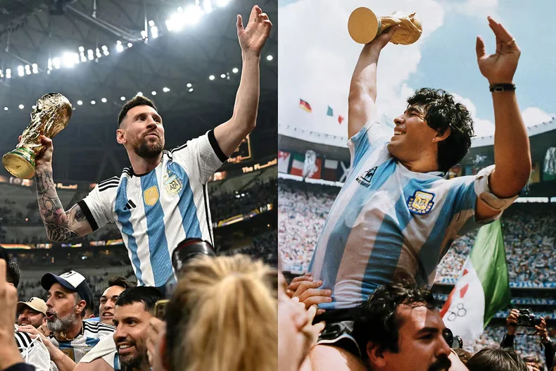 Lionel Messi fue elegido como el mejor de la historia, por delante de Pelé y Maradona.