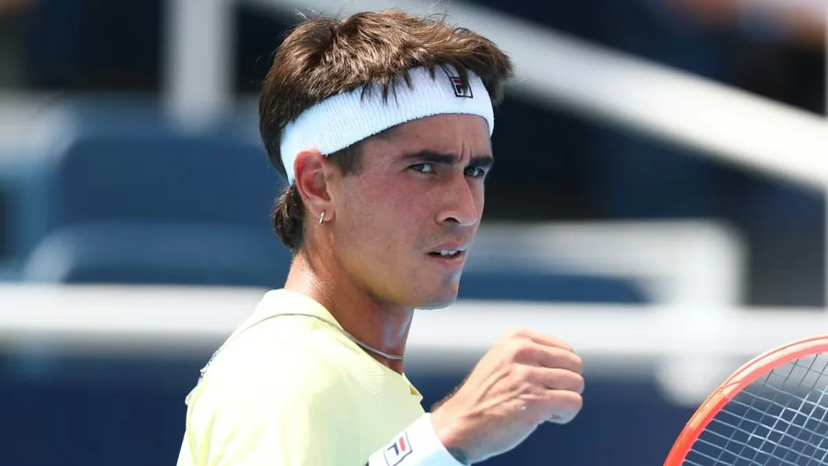 Un tenista argentino se descompensó, remontó su partido y sigue firme en el Masters 1000 de Cincinnati