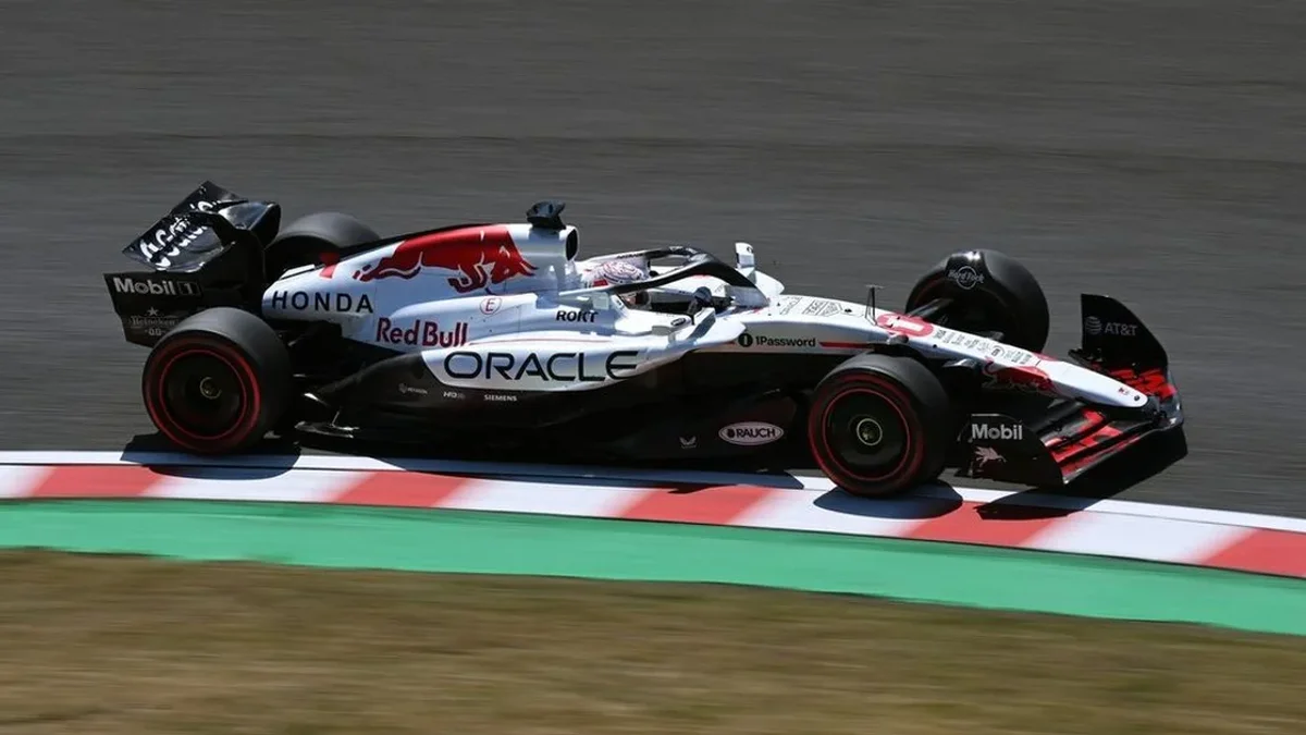 Verstappen sorprendió y largará primero en el GP de Japón