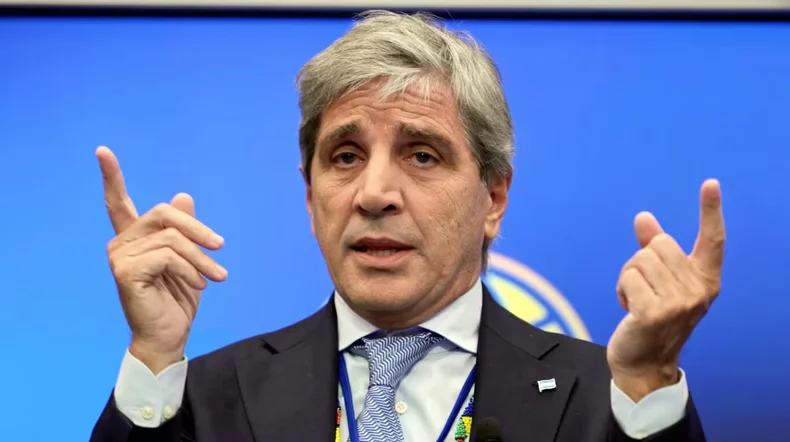 Luis Caputo, ministro de Economía. 
