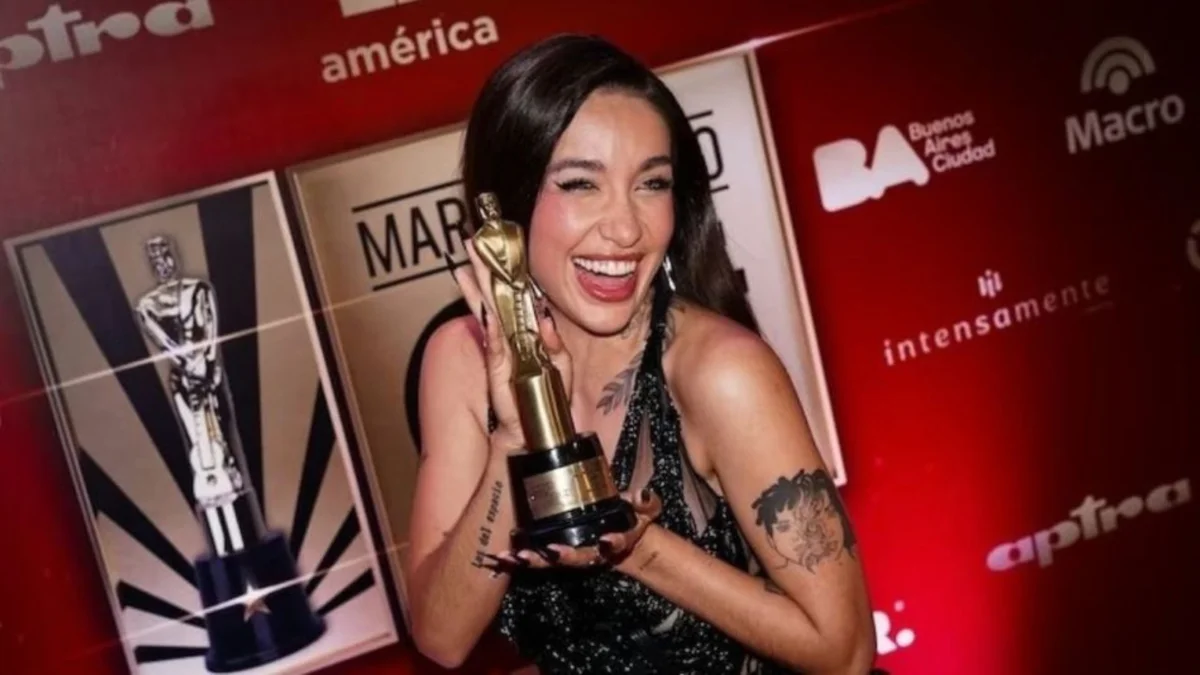 Histórico: la música llega a los Premios Martin Fierro